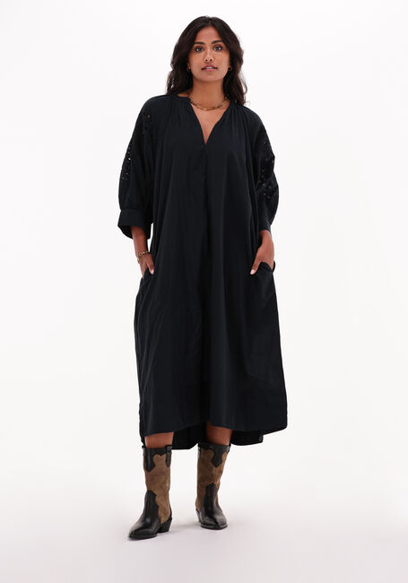 Zwarte BY-BAR Midi jurk JESSIE DRESS - large