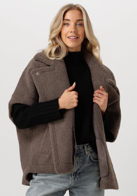 Bruine KNIT-TED Mantel TAMMIE - large