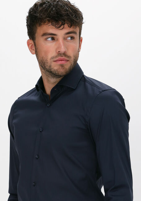 Donkerblauwe BOSS Klassiek overhemd P-HANK-SPREAD-214 10151300 01 - large
