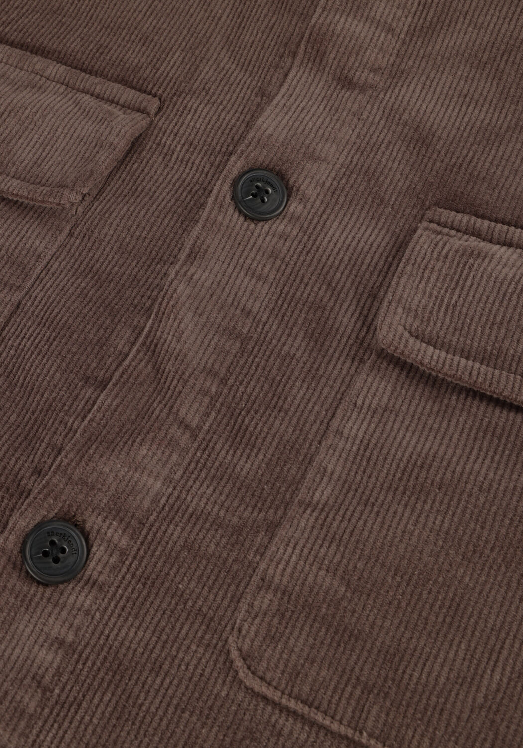 ANERKJENDT AKOSCAR CORD OVERSHIRT Chemises en marron - large