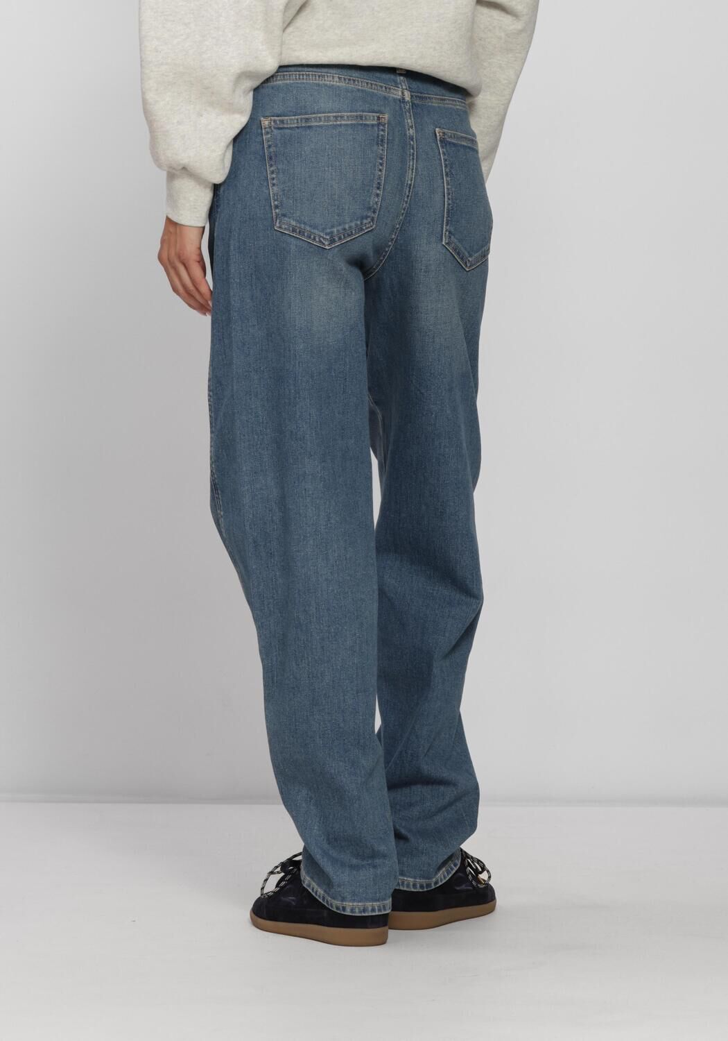 Blauwe BY-BAR Jeans BEGUM MID JEANS - large