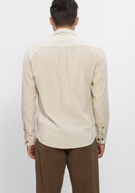 ANERKJENDT Chemise d&eacute;contract&eacute; AKLEIF COT/LINEN/VIS L/S SHIRT en beige - large