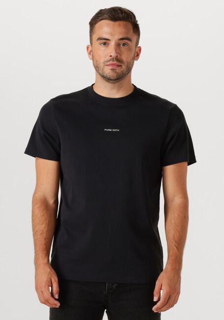 Zwarte PURE PATH T-shirt REGULAR FIT T-SHIRTS - large