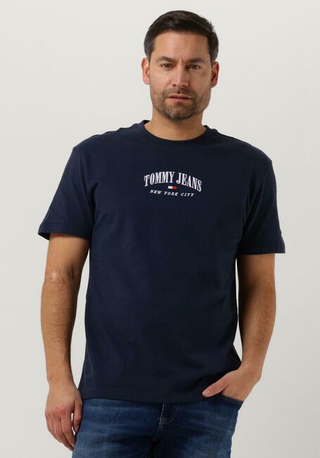 TOMMY JEANS T-shirt TJM CLSC SMALL VARSITY TEE Bleu fonc&eacute; - large