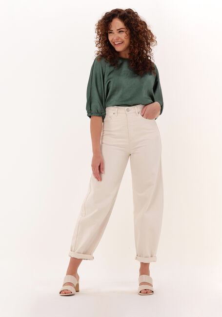 Groene JUST FEMALE  RICH BLOUSE - large