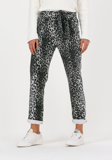 10DAYS  HIGH WAIST JOGGER LEOPARD en marron - large