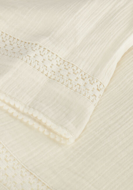 SCOTCH & SODA Mini-jupe LACE DETAIL CRINKLE COTTON MINI SKIRT en blanc - large