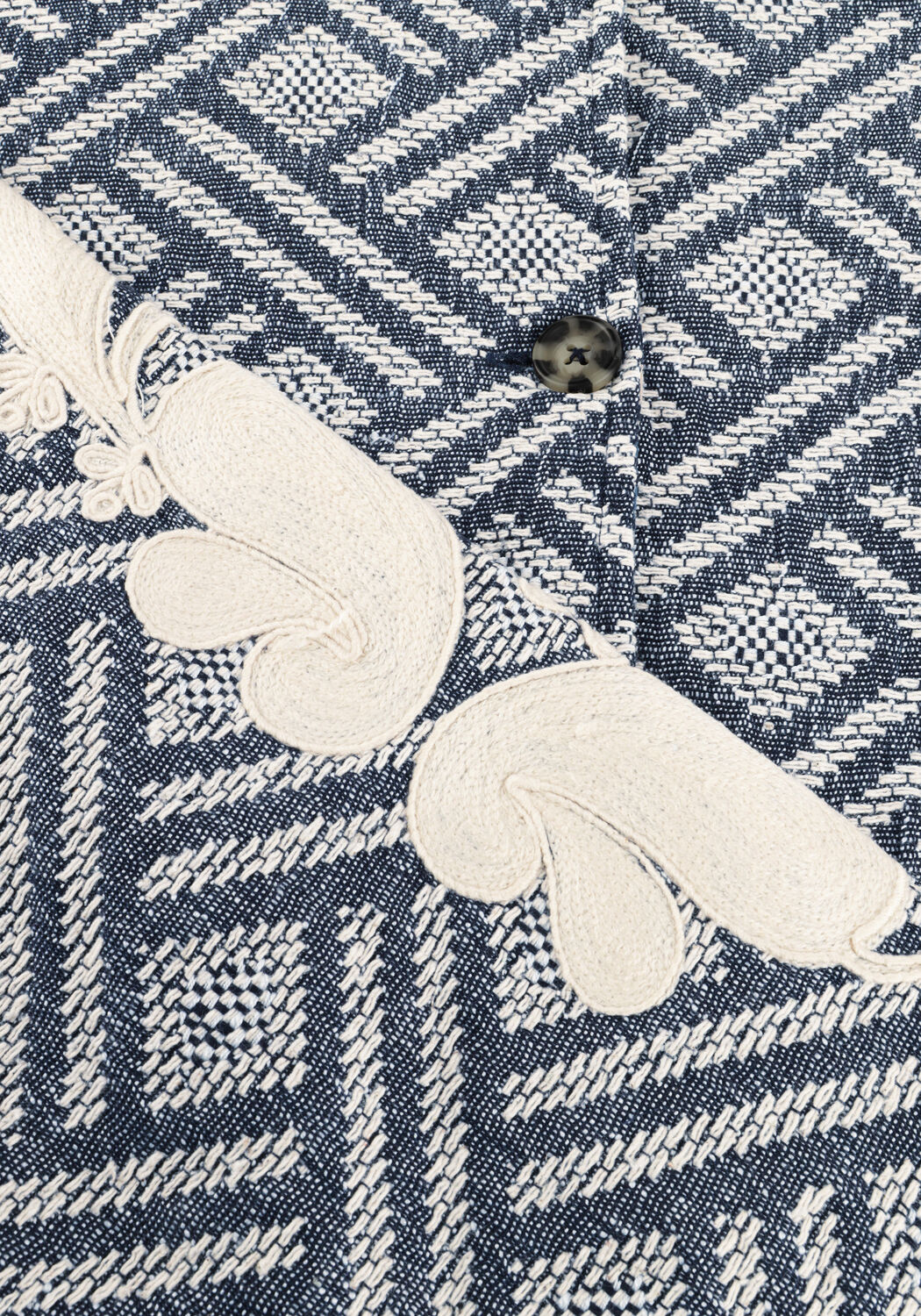 SUMMUM JACKET BLUE JACQUARD Vestes en bleu - large