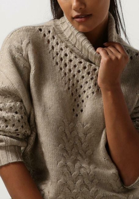Grijze SIMPLE Coltrui KNIT-AC-PL-23-1 - large