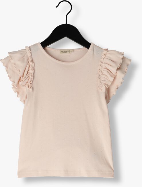 MARMAR COPENHAGEN T-shirt TAVORA FRILL en rose - large