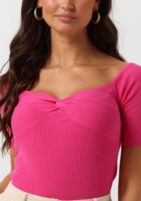 YDENCE Haut KNITTED TOP NANI Fuchsia - large