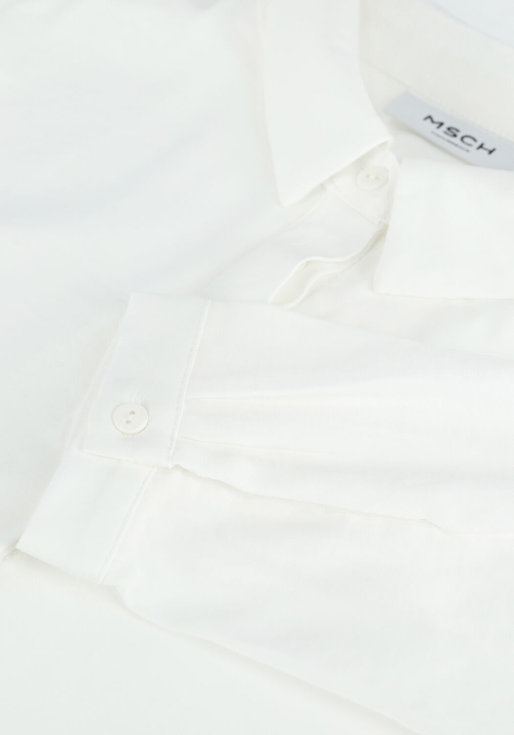 MSCH COPENHAGEN BLAIR POLYSILK SHIRT Blouses en blanc - large