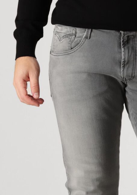 REPLAY Slim fit jeans ANBASS PANTS en gris - large