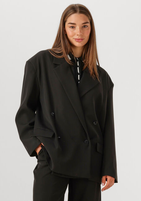 ALIX THE LABEL Blazer LADIES WOVEN DOUBLE BREASTED BLAZER en noir - large