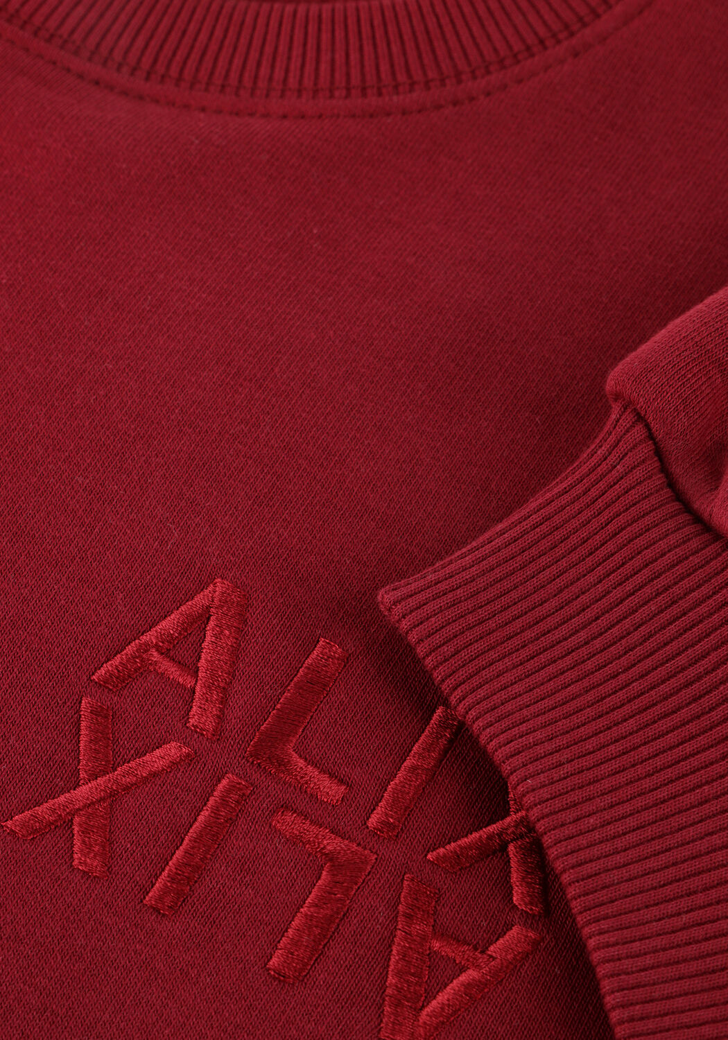 ALIX THE LABEL Chandail LADIES KNITTED ALIX SWEATER Bordeaux - large