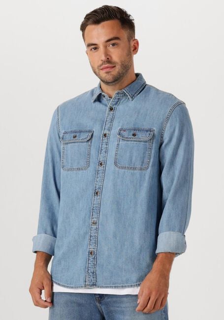 TOMMY JEANS Chemise décontracté LS REGULAR DENIM SHIRT EXT en bleu - large