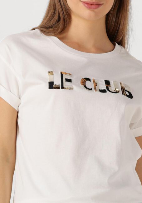 Witte NUKUS T-shirt FEMKE SHIRT LE CLUB - large