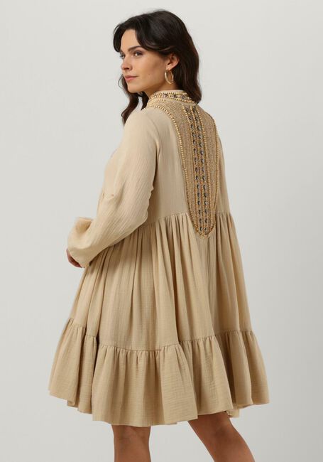 Beige MES DEMOISELLES Mini jurk DRESS NOMA - large