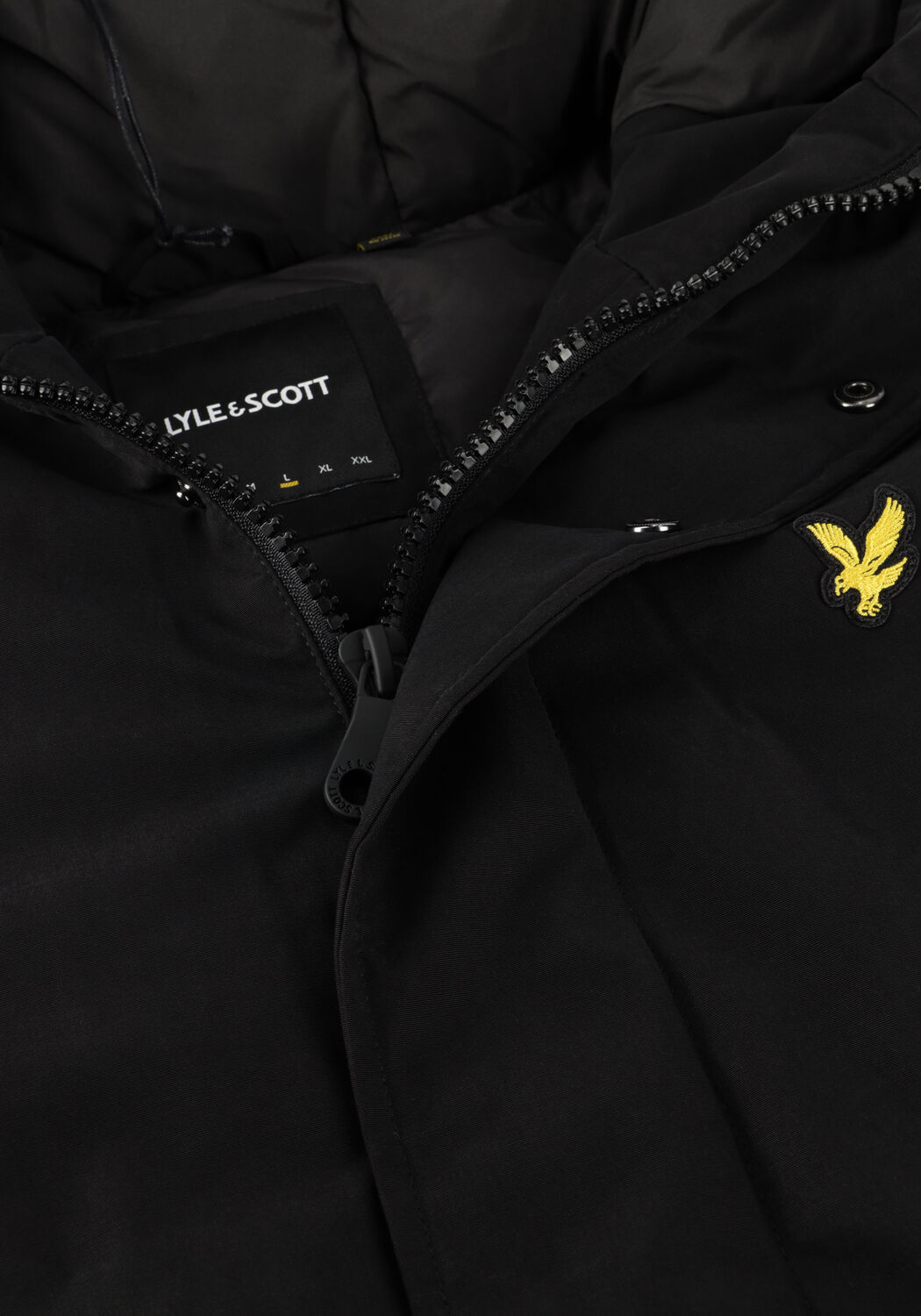 LYLE & SCOTT Parkas MEMBRANE PARKA en noir - large