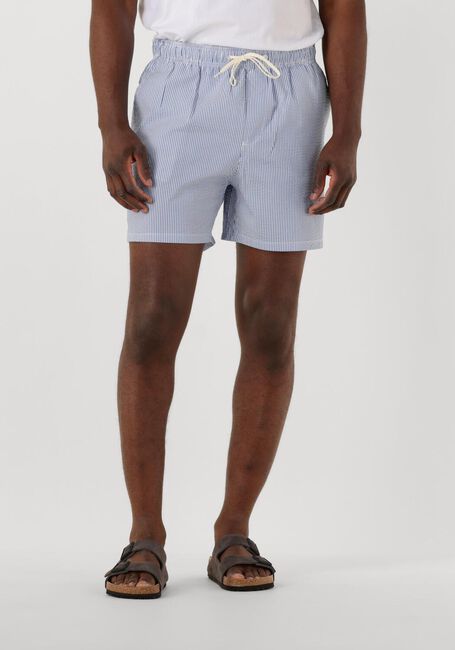 SELECTED HOMME Shorts de bain SLHCOOPER-SEERSUCKER SWIMSHORTS en blanc - large