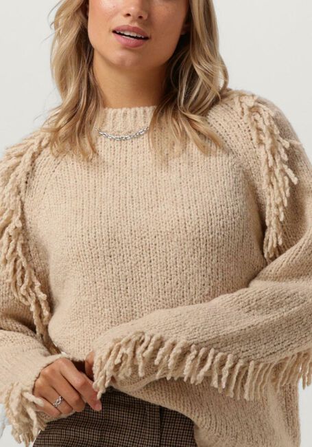 VANESSA BRUNO Pull BRUYERE en beige - large