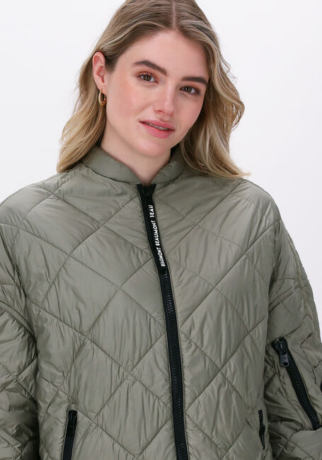 BEAUMONT Veste matelassé OVERSIZED BOMBERCOAT en vert - large