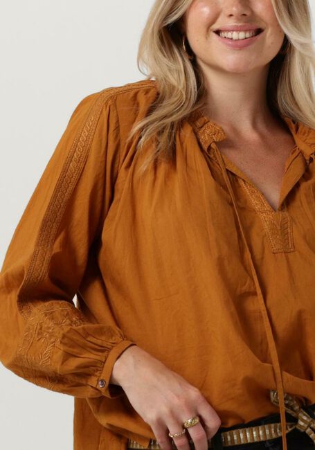 Bruine CIRCLE OF TRUST  ISABEL BLOUSE - large