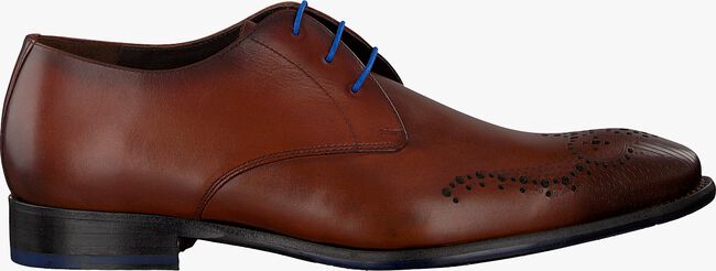 FLORIS VAN BOMMEL Chaussures à lacets 18075 en cognac - large