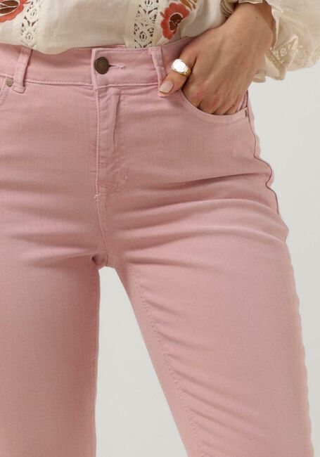 SUMMUM Flared jeans FLARED PANT STURDY STRETCH TWILL en rose - large