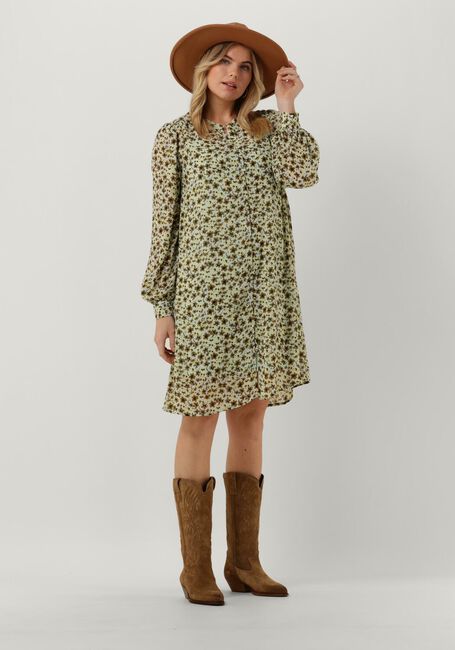 Groene MSCH COPENHAGEN Mini jurk ADALIA RIKKELIE SHIRT DRESS AOP Groene MSCH COPENHAGEN Mini jurk ADALIA RIKKELIE SHIRT DRESS AOP - large
