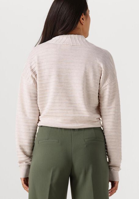 ANOTHER LABEL Pull LEN KNITTED PULL L/S en rose - large