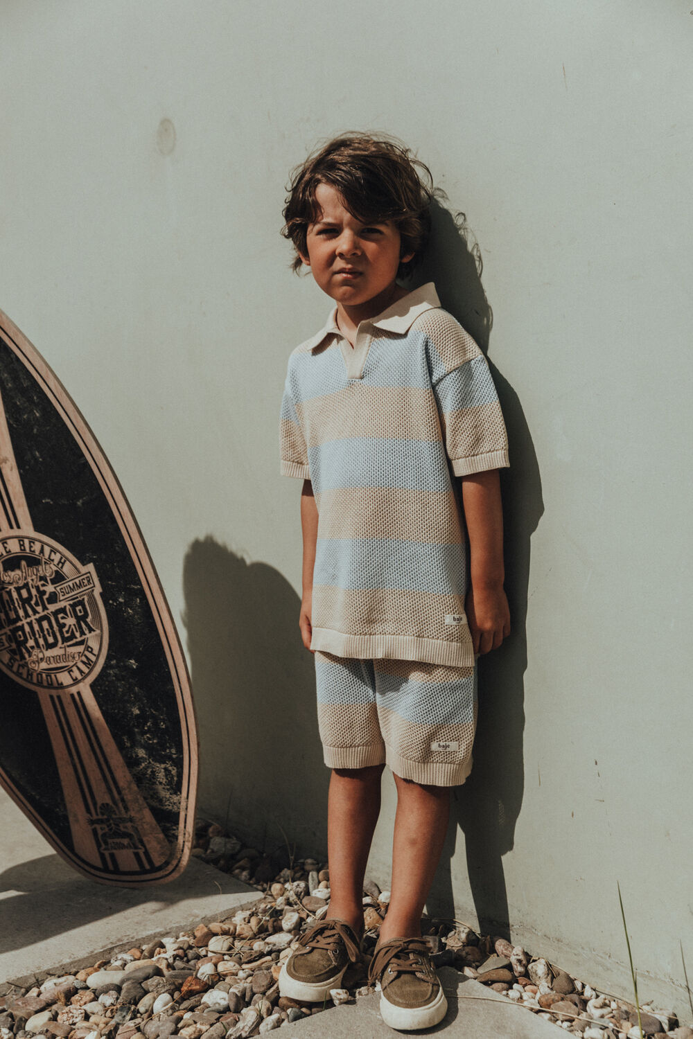 Blauwe BAJE STUDIO Polo SEV - large