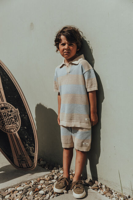 Blauwe BAJE STUDIO Polo SEV - large