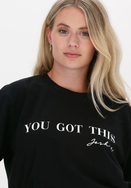 JOSH V T-shirt TEDDY YOU GOT THIS en noir - large