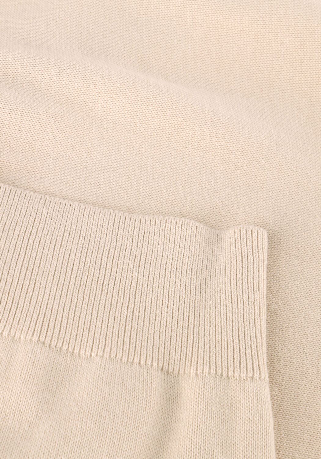 Beige LYLE & SCOTT T-shirt COTTON CREW NECK JUMPER - large