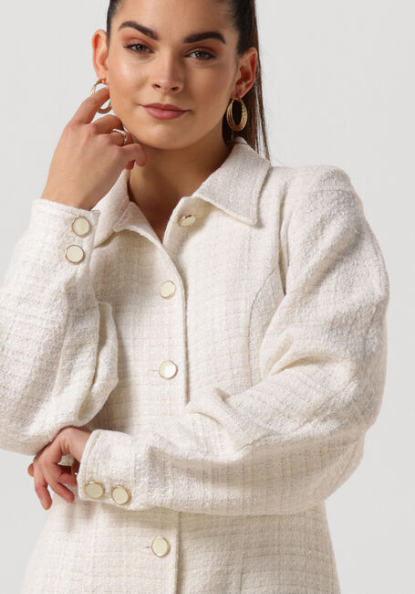 EST'SEVEN Mini robe COCO DRESS TWEET Crème - large
