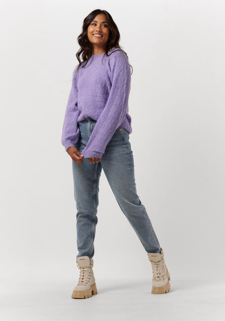 Blauwe SELECTED FEMME Mom jeans FELINA HW MOM LAIR BLUE JEANS - large