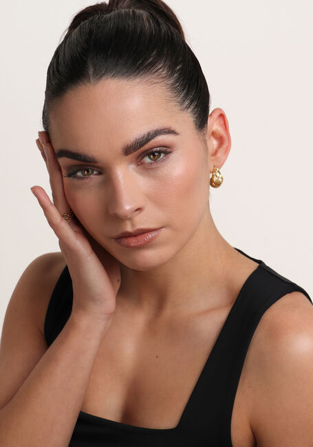 NOTRE-V Boucles d'oreilles OMSS22-004 Dor&eacute; - large