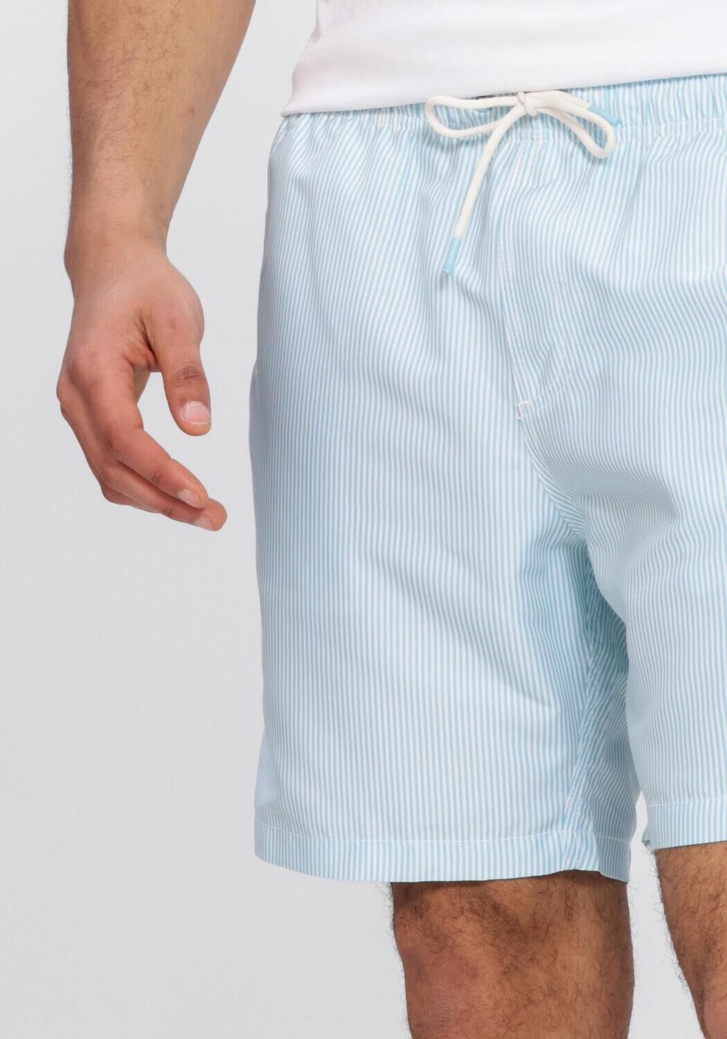 SHIWI MIKE SWIM SHORTS 7 INCH FINE STRIPE Shorts de bain en bleu - large