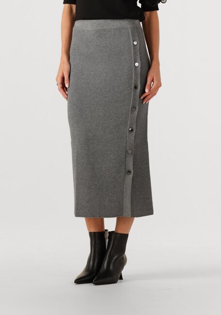 LIU JO Jupe midi ECS GONNA MAGLIA LUNGA en gris - large