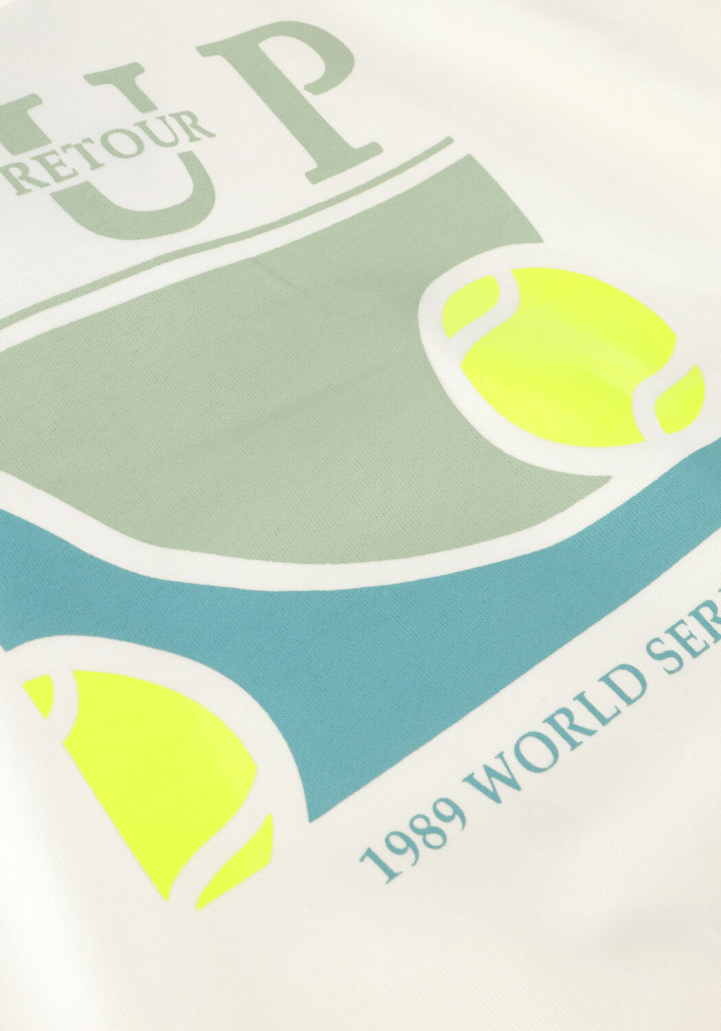 RETOUR Pull KYLE Blanc - large