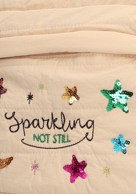 Beige KONGES SLOJD Rugtas JUNO QUILTED SEQUIN BACKPACK Beige KONGES SLOJD Rugtas JUNO QUILTED SEQUIN BACKPACK - large