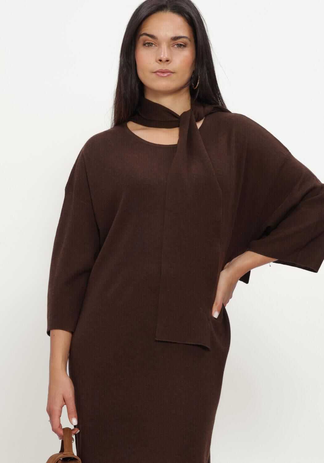 AIMEE THE LABEL CANNESW6 DRESS Robes en marron - large