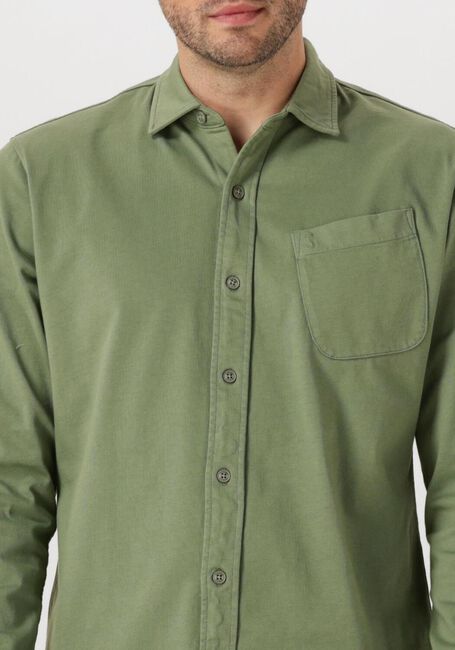 BUTCHER OF BLUE Chemise décontracté AIDAN JERSEY SHIRT en vert - large