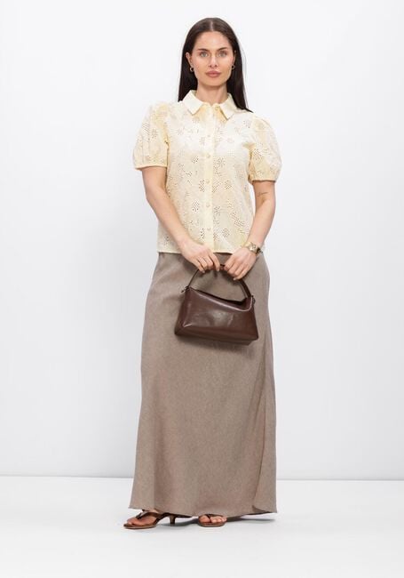 FREEBIRD WV-FLOWER-EMBRO-26-1 Blouses en jaune - large