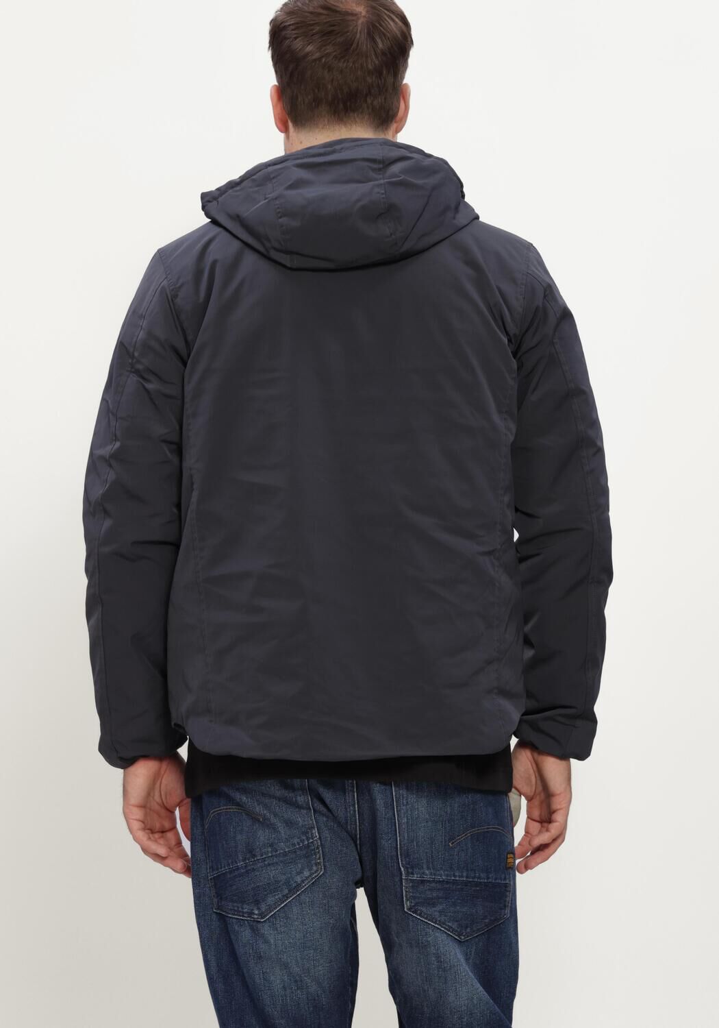G-STAR RAW Jack CLEAN FOUNDATION HDD JACKET Bleu fonc&eacute; - large