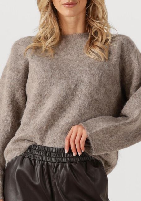 Taupe KNIT-TED Trui AMALIA - large