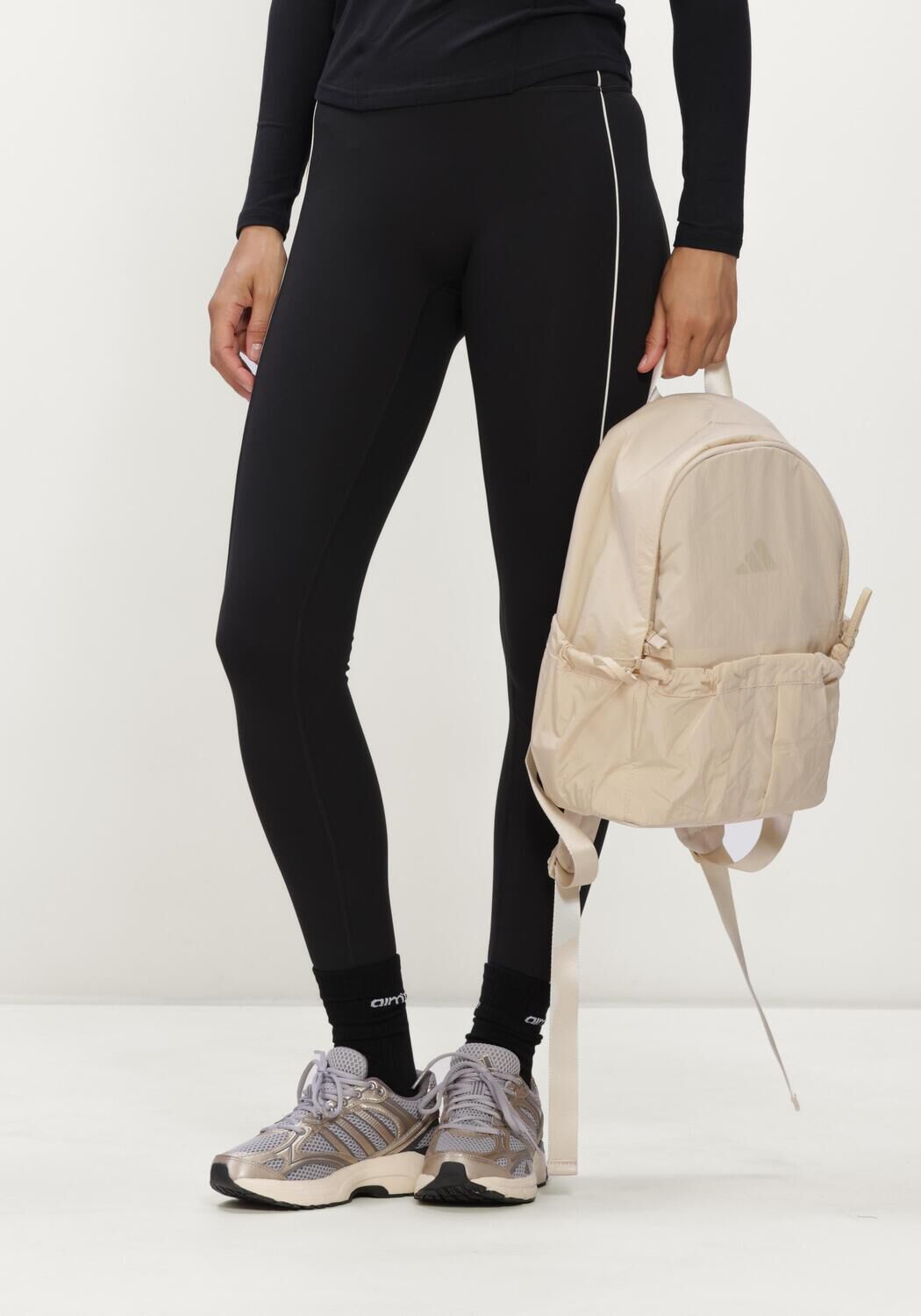 Zwarte AIM'N Legging SENSE CONTRAST TIGHTS - large