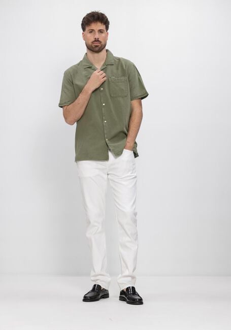 BARBOUR Chemise d&eacute;contract&eacute; LANDKEY OVERDYED en vert - large