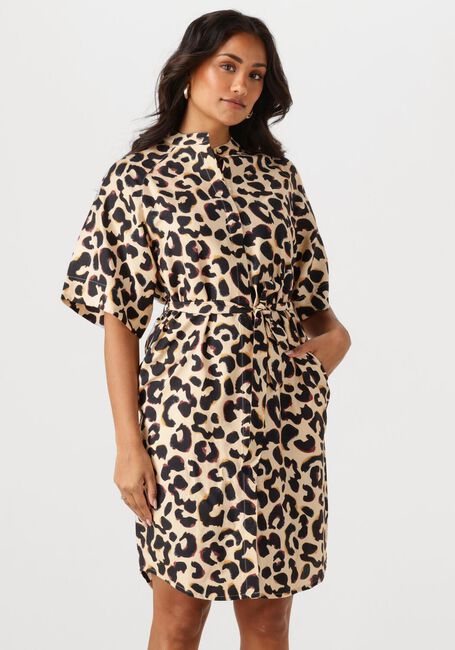 ANOTHER LABEL Mini robe DENICE ANIMAL DRESS S/S en multicolore - large